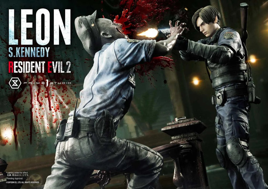 Leon S. Kennedy (Regular Version) Resident Evil 2 – Prime1Studio – ActionFigure Brasil