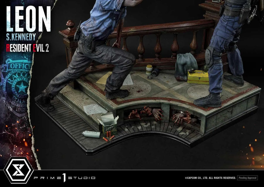 Leon S. Kennedy (Regular Version) Resident Evil 2 – Prime1Studio – ActionFigure Brasil