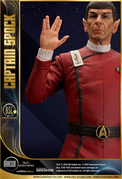 Leonard Nimoy as Captain Spock - LIMITED EDITION: 300 (Exclusive) – DarkSide Collectibles Studio – ActionFigure Brasil — close