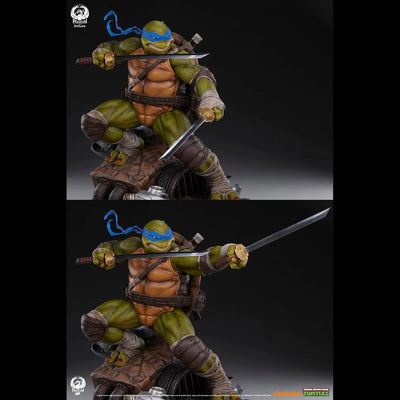 Leonardo Deluxe Edition - LIMITED EDITION: 500 (Deluxe Edition) – PCS – ActionFigure Brasil — com base expositora