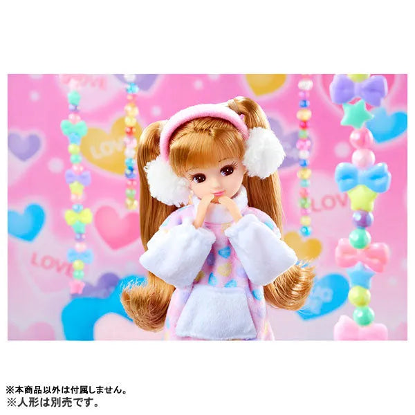 Licca-chan - Doll Clothes - LW-16 - Mokomoko Girly Code (Takara Tomy)ㅤ – Takara Tomy – ActionFigureBrasil