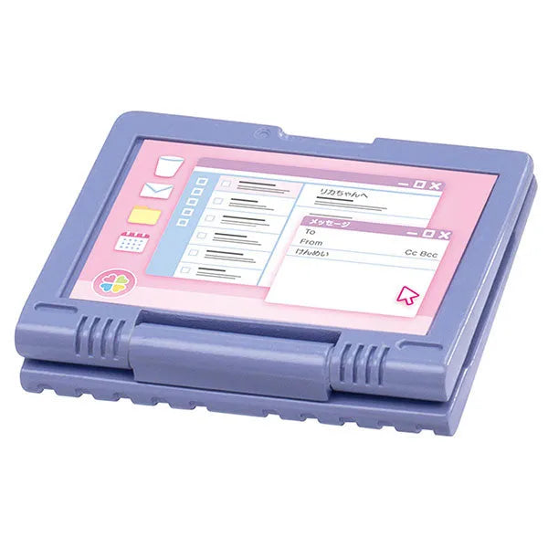 Licca-chan - Doll Clothes - Miniature - LG-11 - Itsudemo Remote Personal Computer Smartphone Set (Takara Tomy)ㅤ – Takara Tomy – ActionFigureBrasil