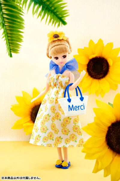 Licca-chan Dress - Happy Summer Set (DOLL ACCESSORY)ㅤ – Takara Tomy – ActionFigureBrasil — ângulo diferente