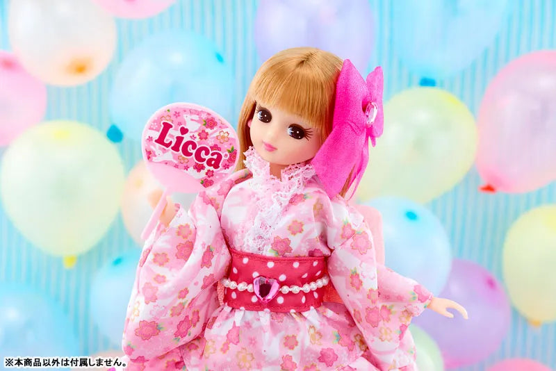 Licca-chan Dress - Omatsuri Pink (DOLL ACCESSORY)ㅤ – Takara Tomy – ActionFigureBrasil