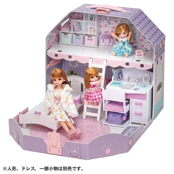 Licca-chan Has a Loft! Dreamy Licca-chan Roomㅤ – Takara Tomy – ActionFigureBrasil