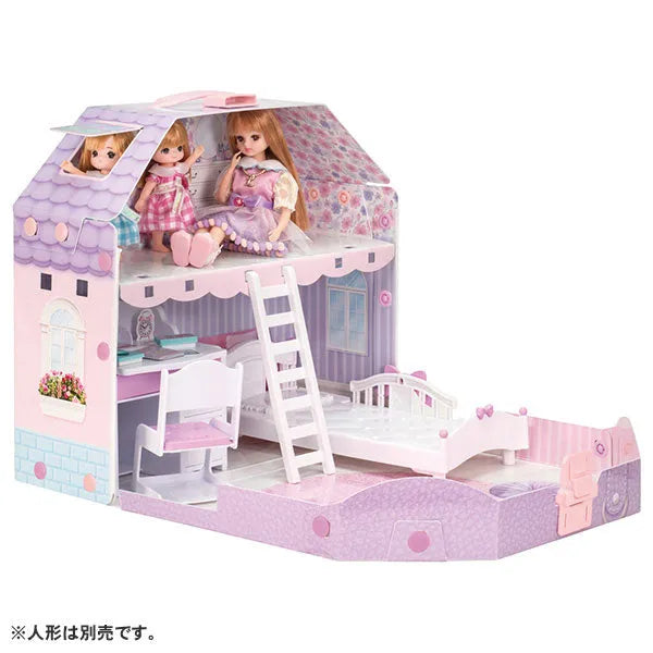 Licca-chan Has a Loft! Dreamy Licca-chan Roomㅤ – Takara Tomy – ActionFigureBrasil