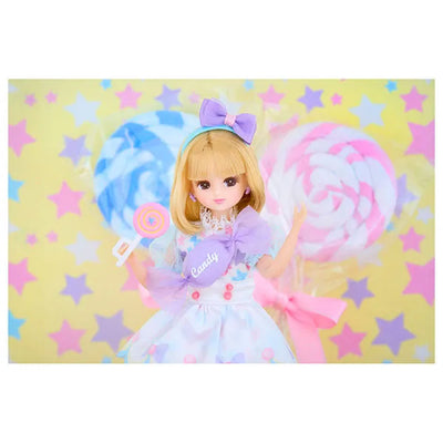 Licca-chan - LD-09 - Sweet Candy (Takara Tomy)ㅤ – Takara Tomy – ActionFigureBrasil — ângulo diferente