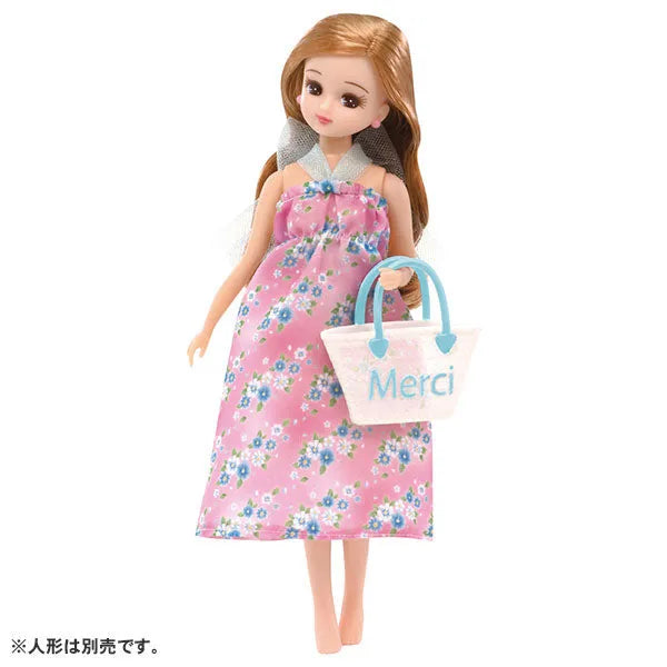 Licca-chan LW-13 Gingham Checker & Flower Swimsuit Setㅤ – Takara Tomy – ActionFigureBrasil