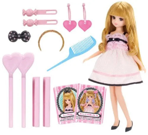 Licca-chan - Mote Kawa Curl (Takara Tomy)ㅤ – Takara Tomy – ActionFigureBrasil