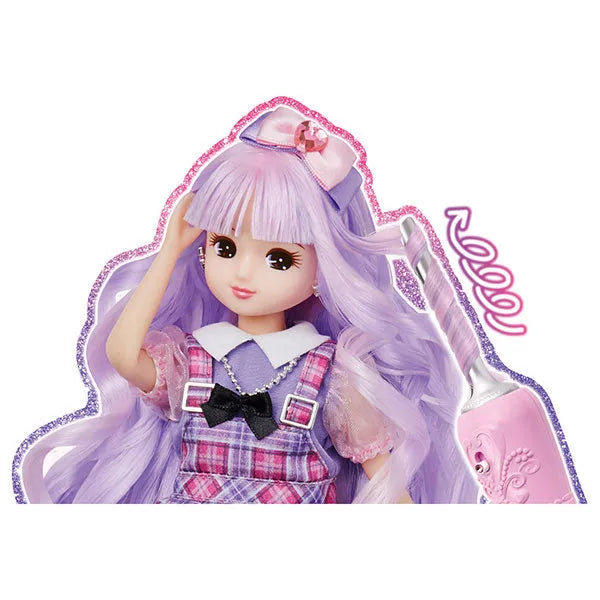 Licca-chan Niji Kyun Curl Licca-chanㅤ – Takara Tomy – ActionFigureBrasil