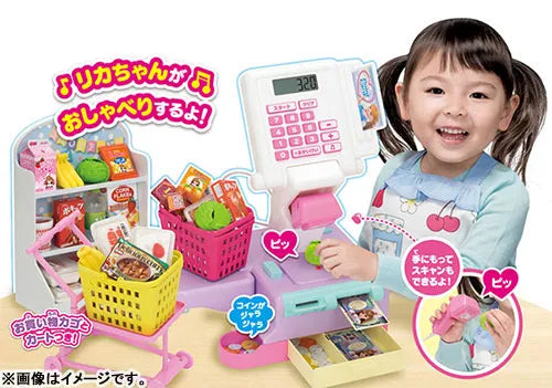 Licca-chan Osatsu Suitto Shopping Registerㅤ – Takara Tomy – ActionFigureBrasil