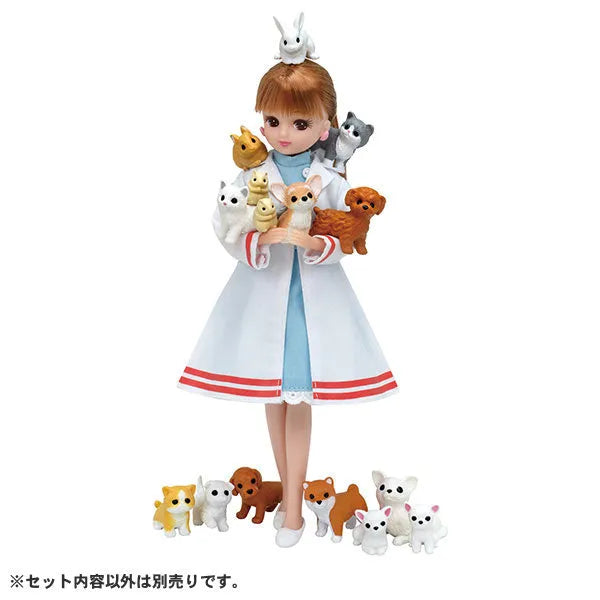 Licca-chan Puppy Kitty X-ray! Licca-chan Vet Clinicㅤ – Takara Tomy – ActionFigureBrasil