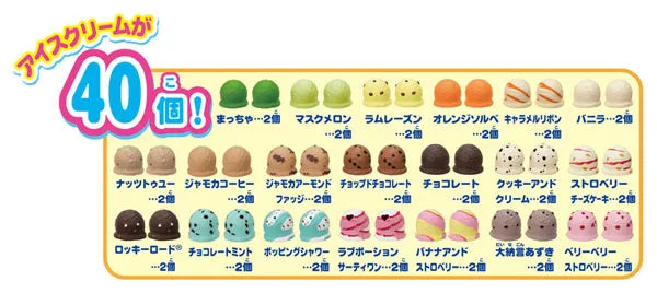 Licca-chan Thirty-One Ice Cream Shop (NEW)ㅤ – Takara Tomy – ActionFigureBrasil