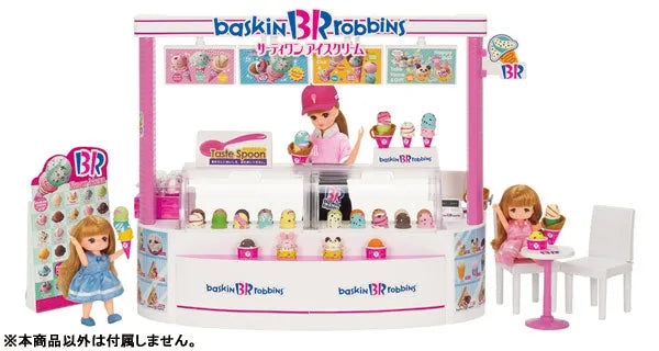 Licca-chan Thirty-One Ice Cream Shop (NEW)ㅤ – Takara Tomy – ActionFigureBrasil