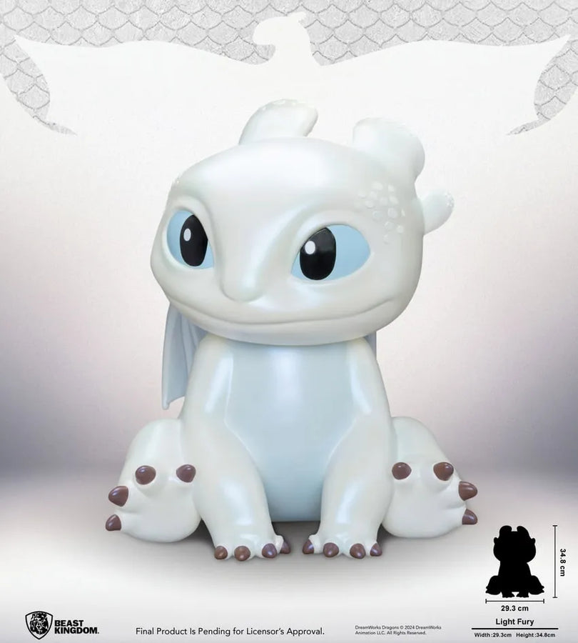 Light Fury Vinyl Piggy Bank – Beast Kingdom – ActionFigure Brasil