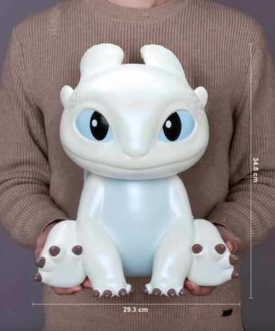 Light Fury Vinyl Piggy Bank – Beast Kingdom – ActionFigure Brasil — embalagem
