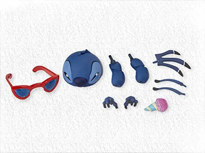 Lilo & Stitch - Stitch - Figure Complex Movie Revo No.003 - Revoltech (Kaiyodo)ㅤ – Kaiyodo – ActionFigureBrasil — ângulo diferente