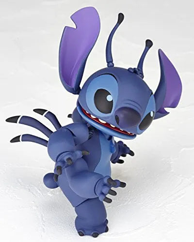 Lilo & Stitch - Stitch - Figure Complex Movie Revo No.003 - Revoltech (Kaiyodo)ㅤ – Kaiyodo – ActionFigureBrasil — ângulo diferente