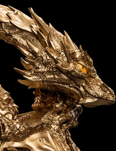 [Limited Edition] Mini Epics / The Hobbit: Smaug (Gold Ver.) PVCㅤ – Weta – ActionFigureBrasil — embalagem