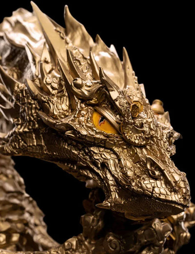 [Limited Edition] Mini Epics / The Hobbit: Smaug (Gold Ver.) PVCㅤ – Weta – ActionFigureBrasil — acessórios