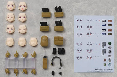 Little Armory - Figma Plus - figma Styles - Little Armory (figma 013) - Armed JK Variant Loadout - Set 1 - 2024 Re-release (Tomytec)ㅤ – Tomytec – ActionFigureBrasil — ângulo diferente
