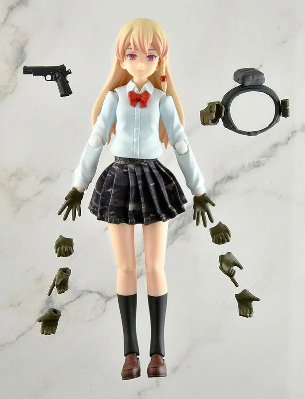 Little Armory - Figma (#SP-169b) - Little Armory (figma 025) - Armed JK - Variant F2 Code: URBEX (Max Factory, Tomytec)ㅤ – Tomytec – ActionFigureBrasil