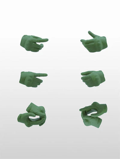 Little Armory (LA-OP07) - figma Tactical Glove 2 Revolver Set - Green (Tomytec)ㅤ – Tomytec – ActionFigureBrasil — ângulo diferente
