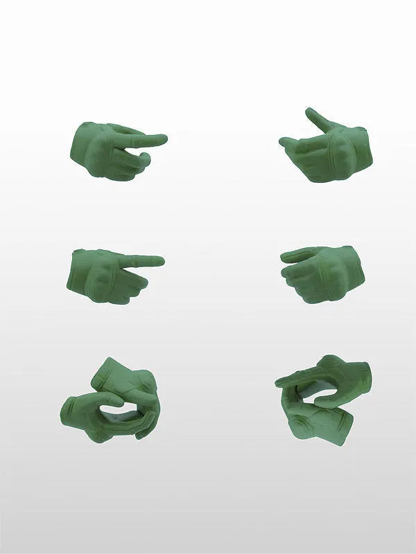 Little Armory (LA-OP07) - figma Tactical Glove 2 Revolver Set - Green (Tomytec)ㅤ – Tomytec – ActionFigureBrasil