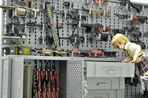 Little Armory LD006 - Gun Rack B - 1/12 (Tomytec)ㅤ – Tomytec – ActionFigureBrasil