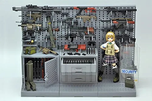 Little Armory LD006 - Gun Rack B - 1/12 (Tomytec)ㅤ – Tomytec – ActionFigureBrasil