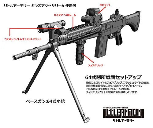 Little Armory LD020 - Guns Accessory A - 1/12 - 2025 Re-release (Tomytec)ㅤ – Tomytec – ActionFigureBrasil