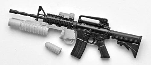 Little Armory - Little Armory LA025 - M4A1 & M203 - 1/12 (Tomytec)ㅤ – Tomytec – ActionFigureBrasil