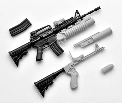 Little Armory - Little Armory LA025 - M4A1 & M203 - 1/12 (Tomytec)ㅤ – Tomytec – ActionFigureBrasil — iluminação de estúdio