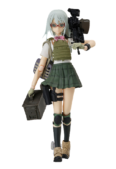 Little Armory - Nishibe Ai - Figma #SP-136 (Tomytec)ㅤ – Tomytec – ActionFigureBrasil
