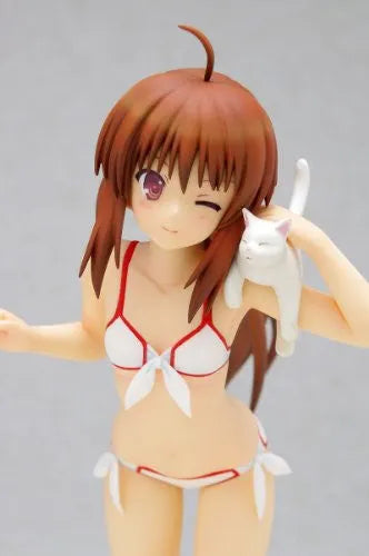 Little Busters! - Lennon - Natsume Rin - Beach Queens - 1/10 - Swimsuit ver. (Wave)ㅤ – Wave – ActionFigureBrasil — ambientada