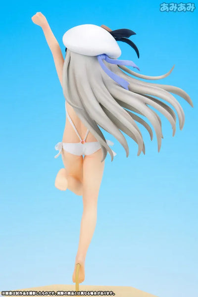 Little Busters! - Noumi Kudryavka - Beach Queens - 1/10 - Swimsuit ver. (Wave)ㅤ – Wave – ActionFigureBrasil — embalagem