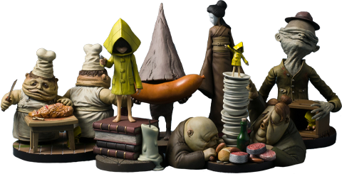 Little Nightmares Mini Figure (Original Color Version) – Gecco Co. – ActionFigure Brasil