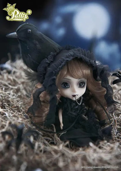 Little Pullip+ / NOIR Complete Mini-Size Dollㅤ – Groove – ActionFigureBrasil — ângulo diferente