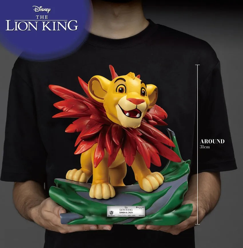 Little Simba & Zazu - LIMITED EDITION: 3000 – Beast Kingdom – ActionFigure Brasil
