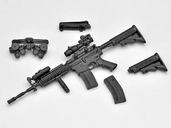 LittleArmory LA001 1/12 M4A1 Type Plastic Modelㅤ – Tomytec – ActionFigureBrasil
