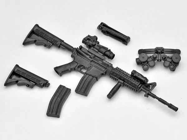 LittleArmory LA001 1/12 M4A1 Type Plastic Modelㅤ – Tomytec – ActionFigureBrasil