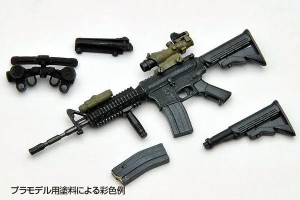 LittleArmory LA001 1/12 M4A1 Type Plastic Modelㅤ – Tomytec – ActionFigureBrasil