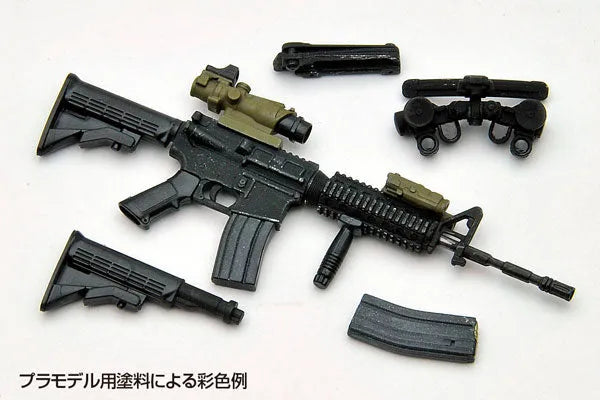 LittleArmory LA001 1/12 M4A1 Type Plastic Modelㅤ – Tomytec – ActionFigureBrasil