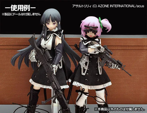 LittleArmory LA001 1/12 M4A1 Type Plastic Modelㅤ – Tomytec – ActionFigureBrasil