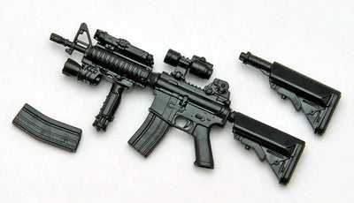 LittleArmory LA005 1/12 Mk18Mod0 Type Plastic Modelㅤ – Tomytec – ActionFigureBrasil