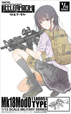 LittleArmory LA005 1/12 Mk18Mod0 Type Plastic Modelㅤ – Tomytec – ActionFigureBrasil