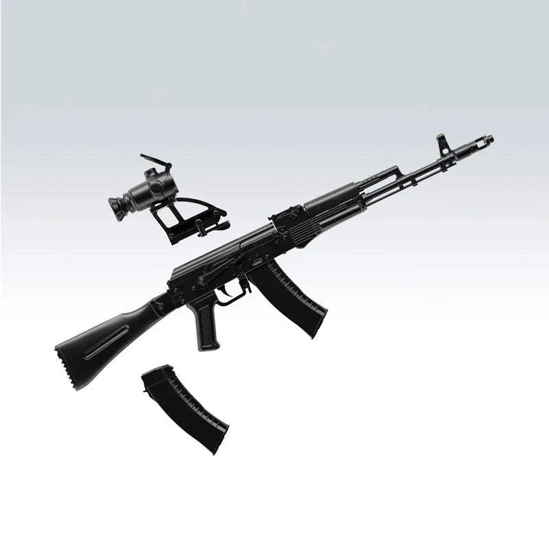 LittleArmory [LA060] AK74M Type 1/12 Plastic Modelㅤ – Tomytec – ActionFigureBrasil