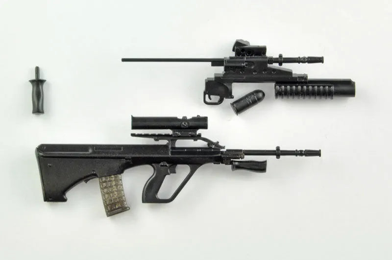 LittleArmory [LA066] AUG A2 & M203PI Style 1/12 Plastic Modelㅤ – Tomytec – ActionFigureBrasil