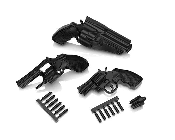 LittleArmory [LA074] Revolver Set A 1/12 Plastic Modelㅤ – Tomytec – ActionFigureBrasil