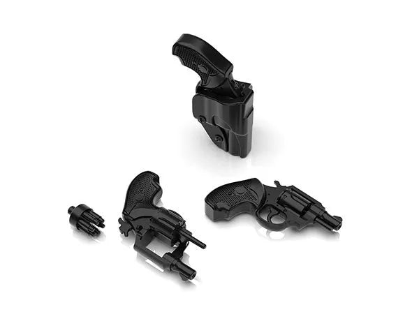 LittleArmory [LA074] Revolver Set A 1/12 Plastic Modelㅤ – Tomytec – ActionFigureBrasil